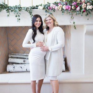 5th & Mercer Long Sleeve Dress